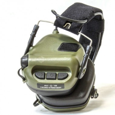 Активные стрелковые наушники EARMOR M31-FG, зеленые